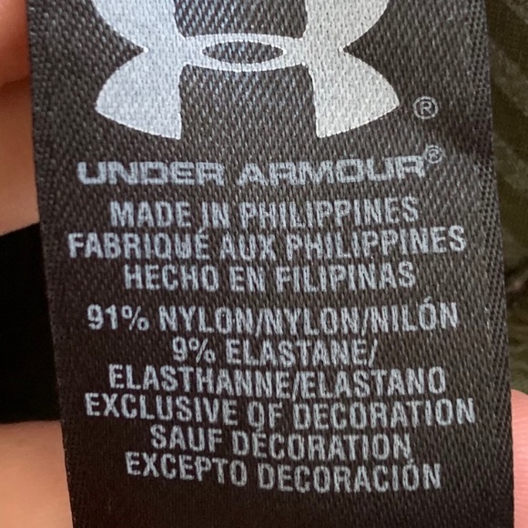 Under Armour Cold Gear Tactical 1/4 Zip Green M - Picture 4 of 6